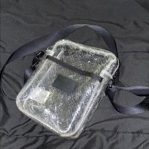 Pink / clear crossbody!